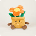 Orange Flower Pot Warmies - Gentle Mist