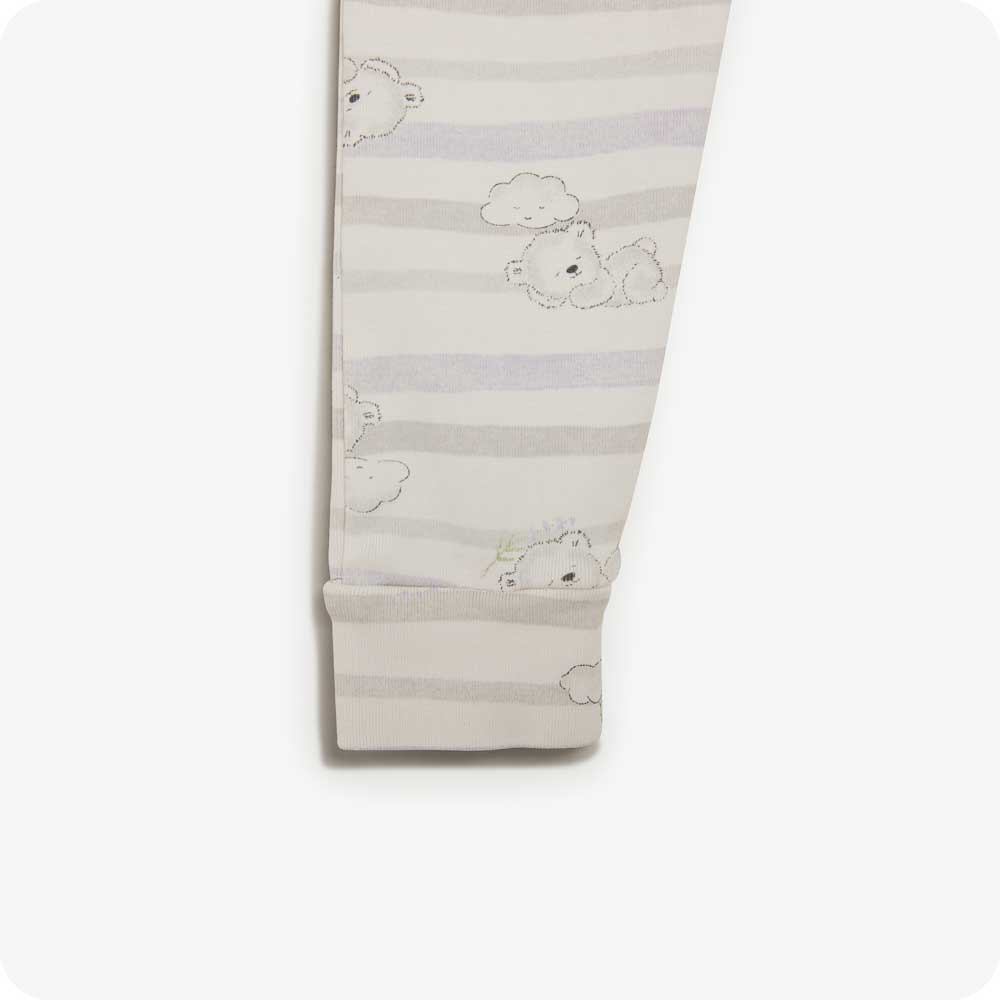 Marshmallow Bear Long Pajamas - Daily Set
