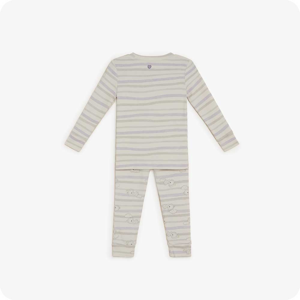 Marshmallow Bear Long Pajamas - Daily Set