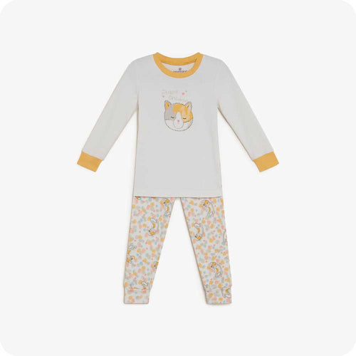Calico Cat Long Pajamas - Ready Routine