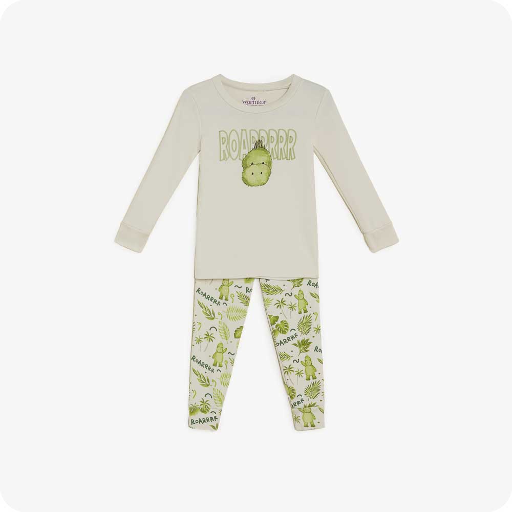 Dinosaur Long Pajamas - Easy Set