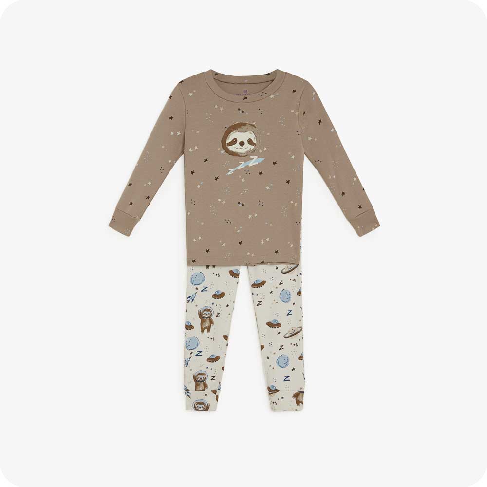 Sloth Long Pajamas - Easy Set