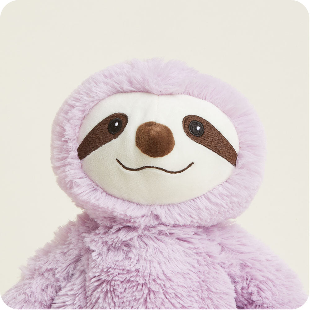 Purple Sloth Warmies - Cozy Glow
