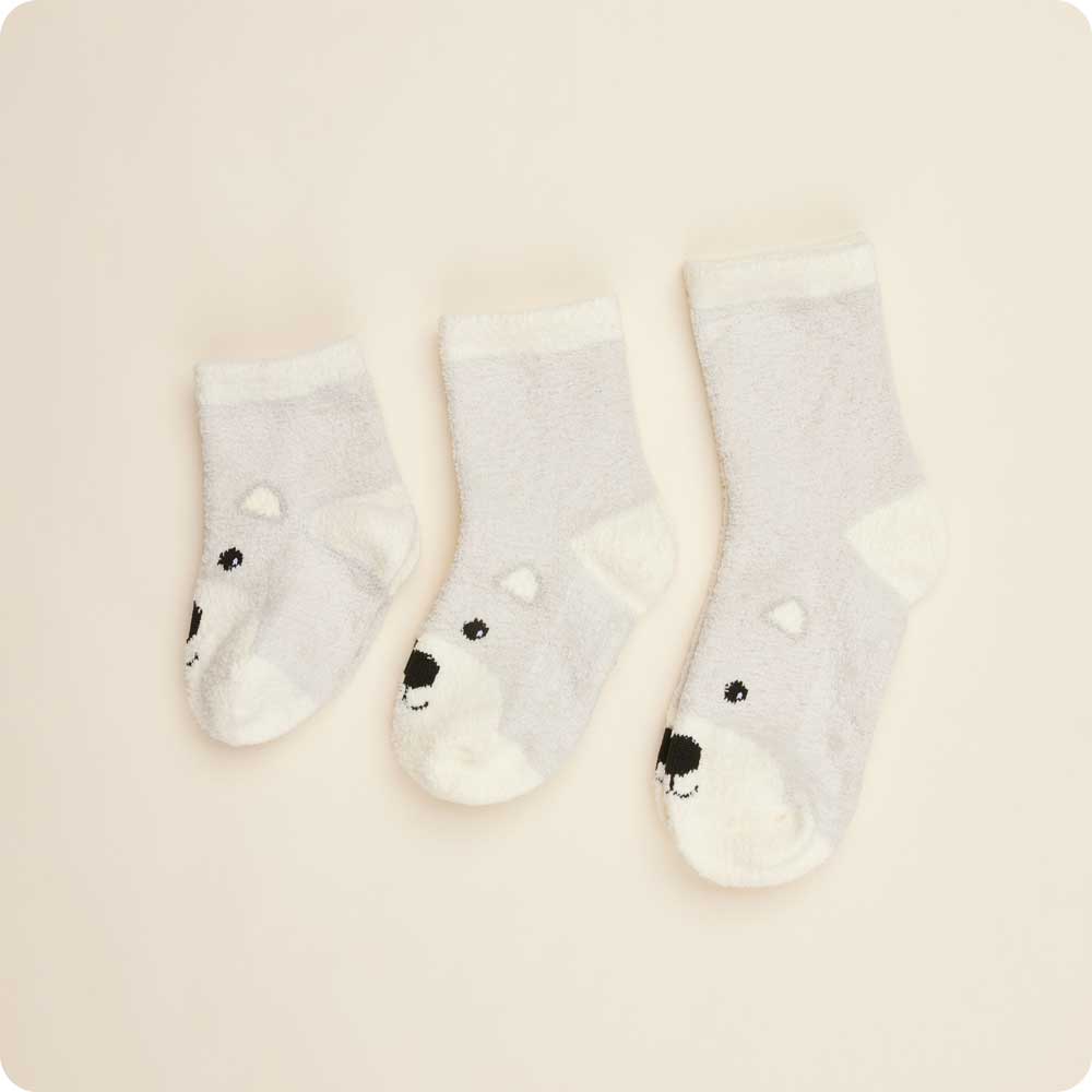 Marshmallow Bear Non-Slip Socks - Calm Comfort