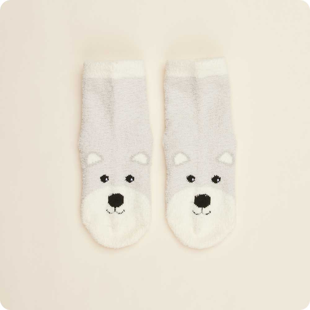 Marshmallow Bear Non-Slip Socks - Calm Comfort