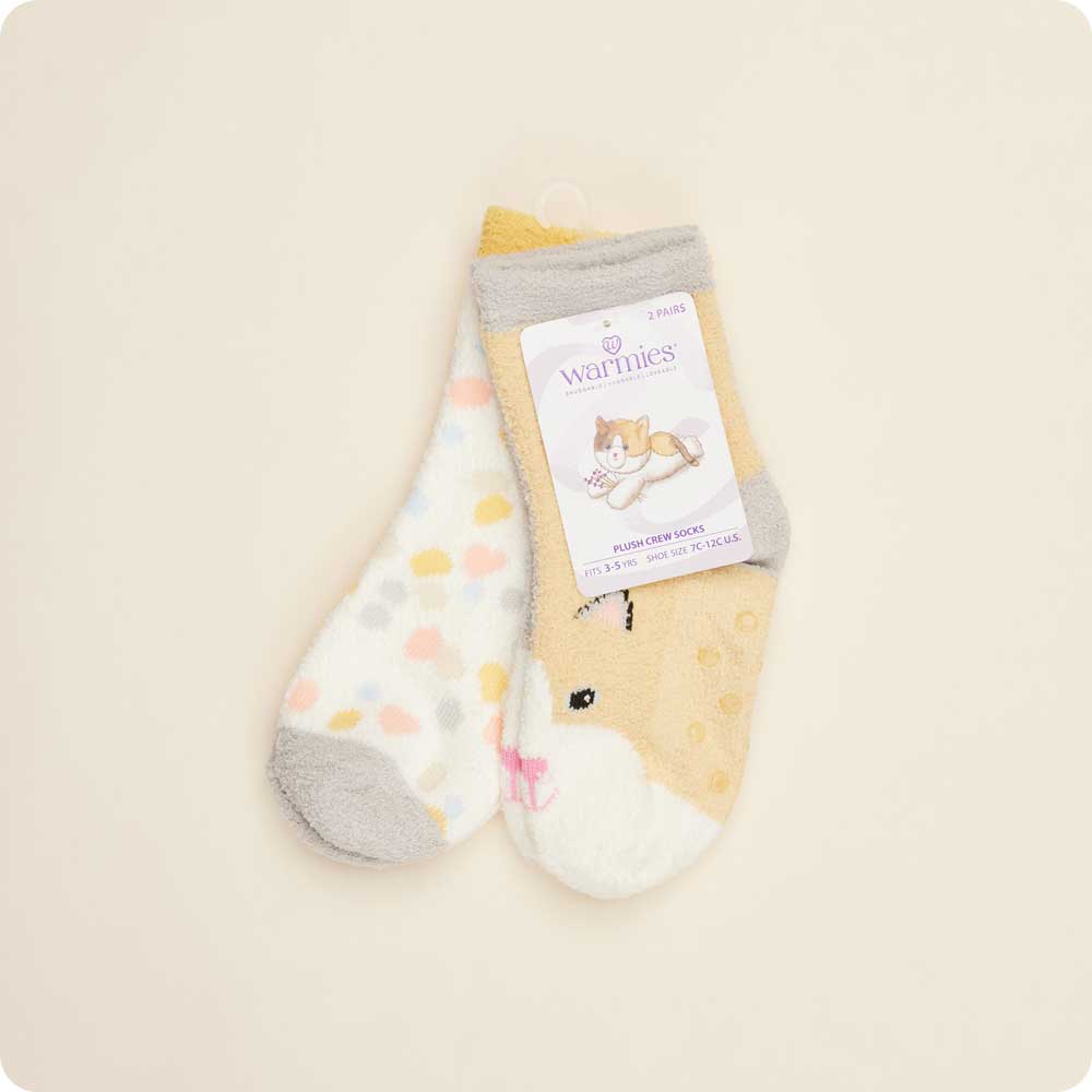 Calico Cat Non-Slip Socks - Quiet Comfort