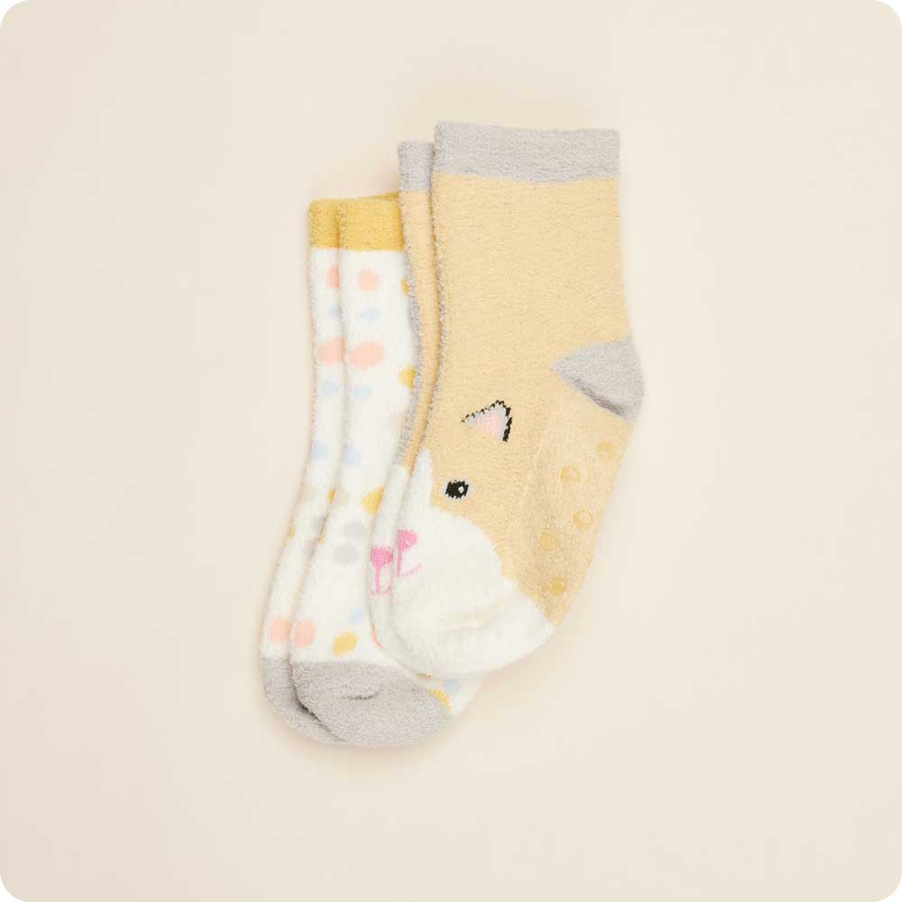 Calico Cat Non-Slip Socks - Quiet Comfort