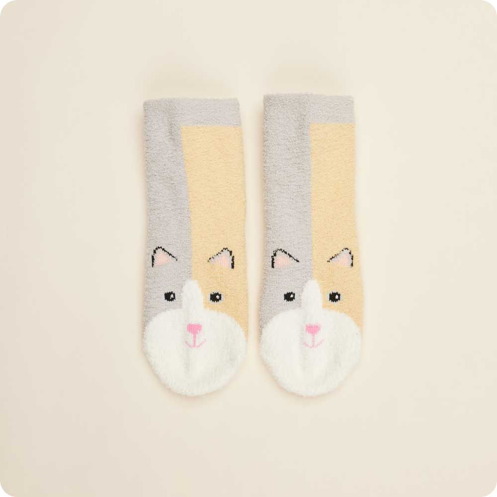 Calico Cat Non-Slip Socks - Quiet Comfort