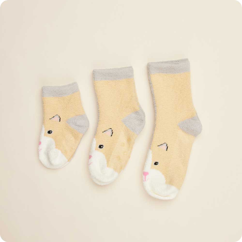 Calico Cat Non-Slip Socks - Quiet Comfort