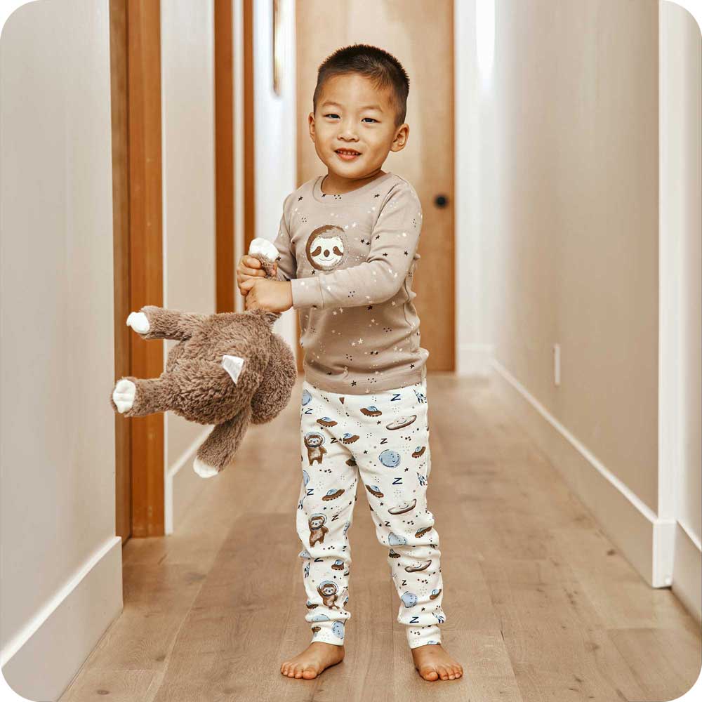 Sloth Long Pajamas - Easy Set