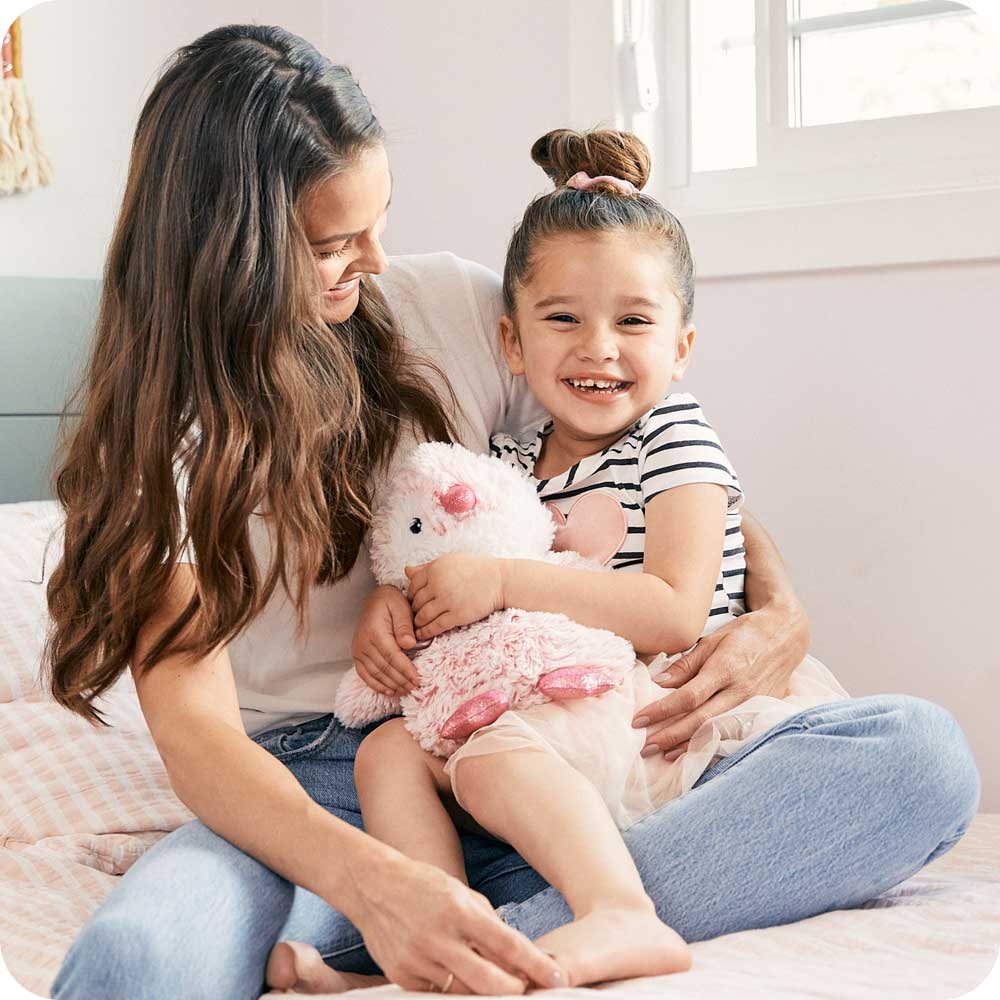 Pink Penguin Warmies - Cozy Glow