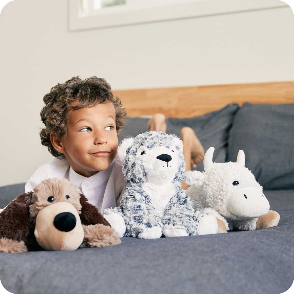 Snow Leopard Warmies - Easy Spritz