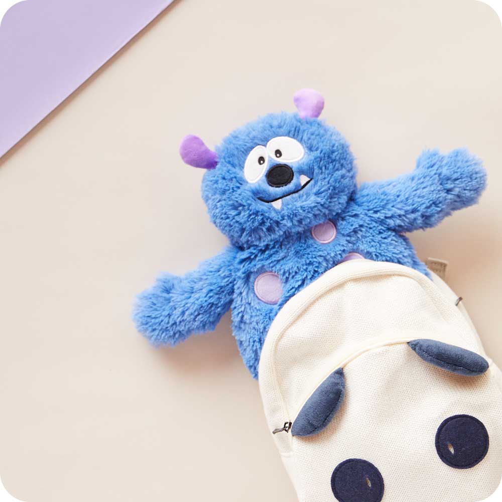 Blue Monster Warmies - Gentle Mist
