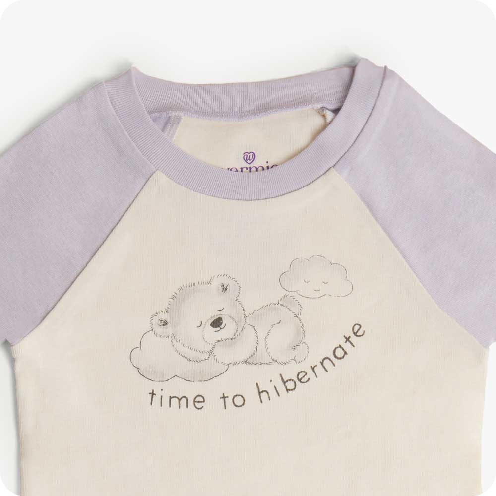 Marshmallow Bear Shorties Pajamas - Home Comfort