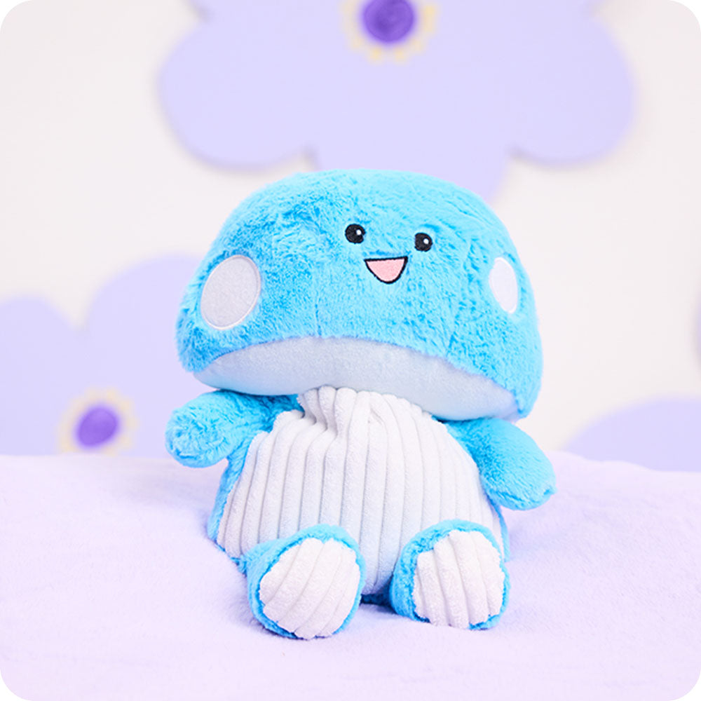 Blue Mushroom Warmies - Daily Scent