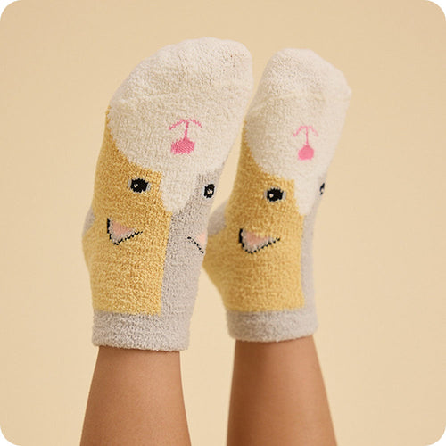 Calico Cat Non-Slip Socks - Quiet Comfort