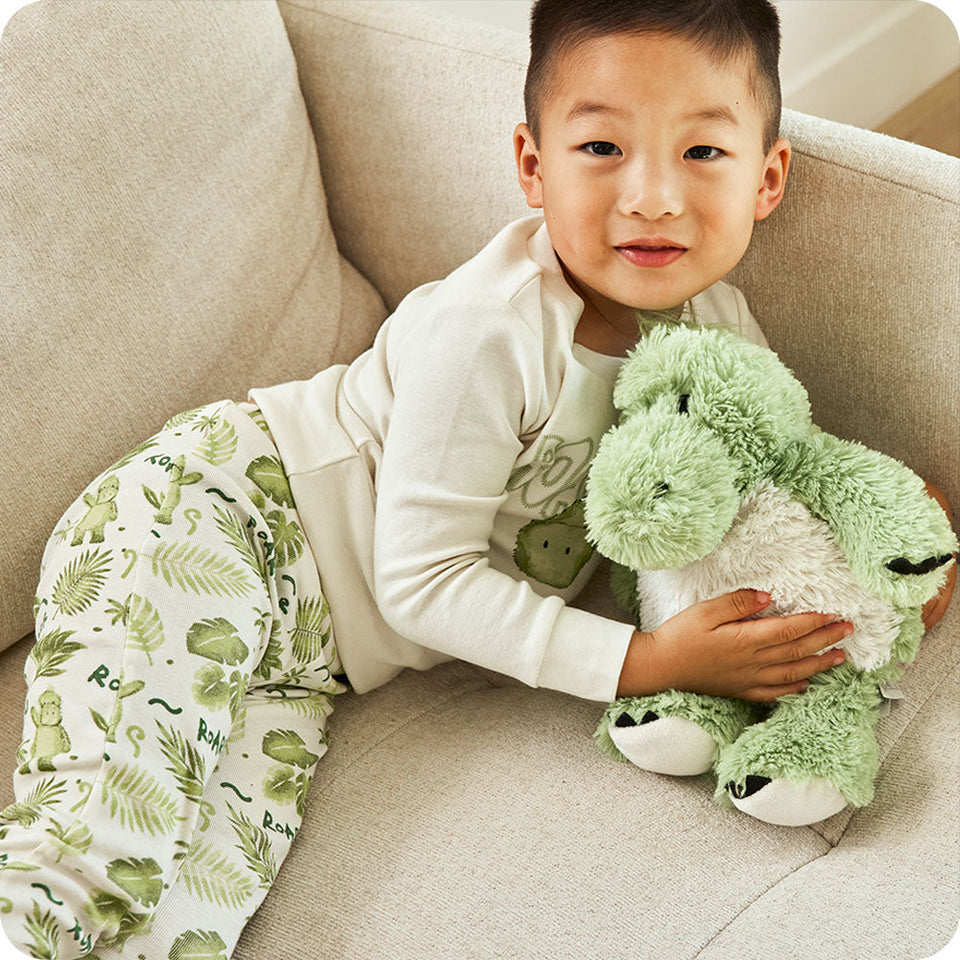 Green Dinosaur Warmies - Daily Scent