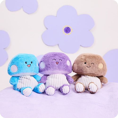 Blue Mushroom Warmies - Daily Scent