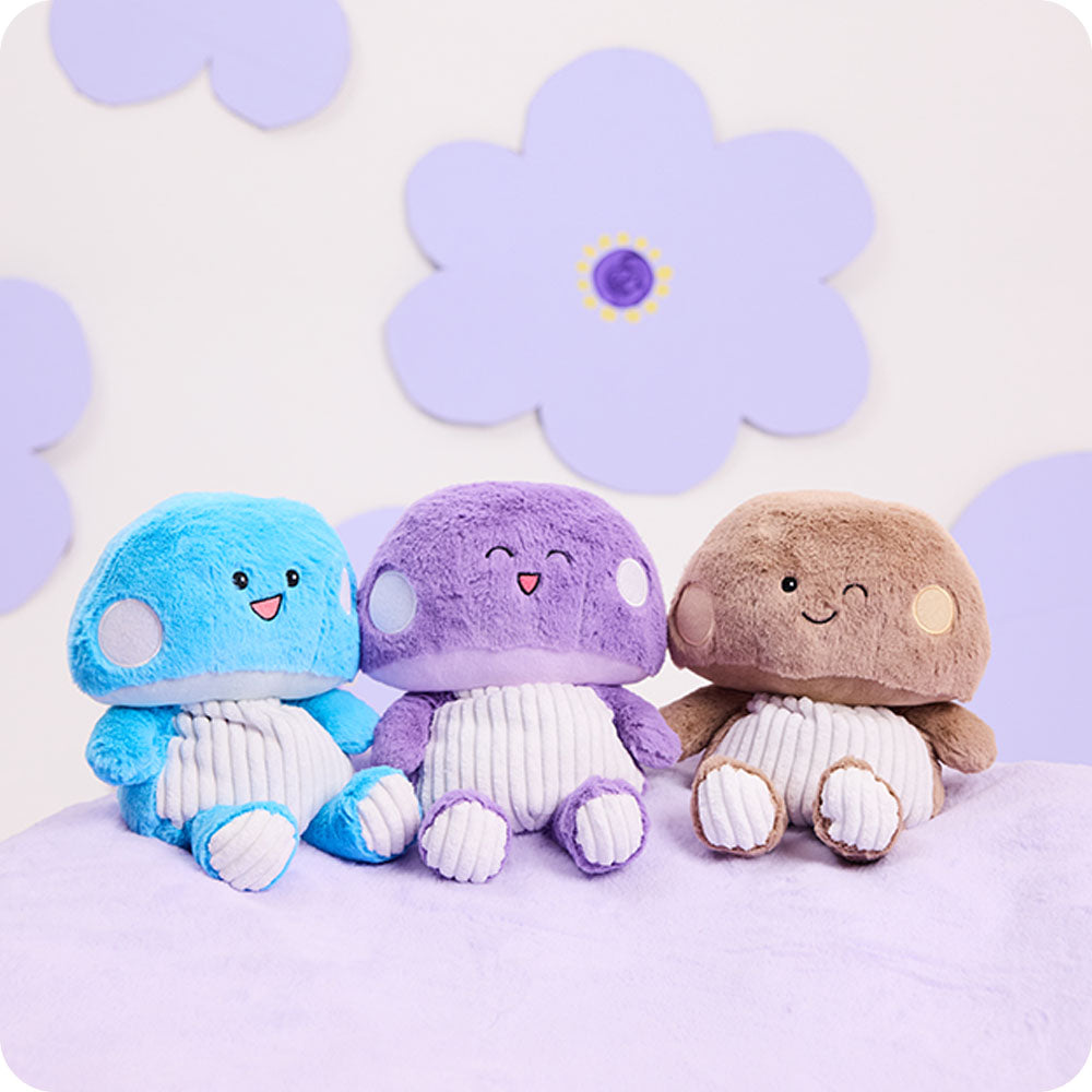 Purple Mushroom Warmies - Clean Mood