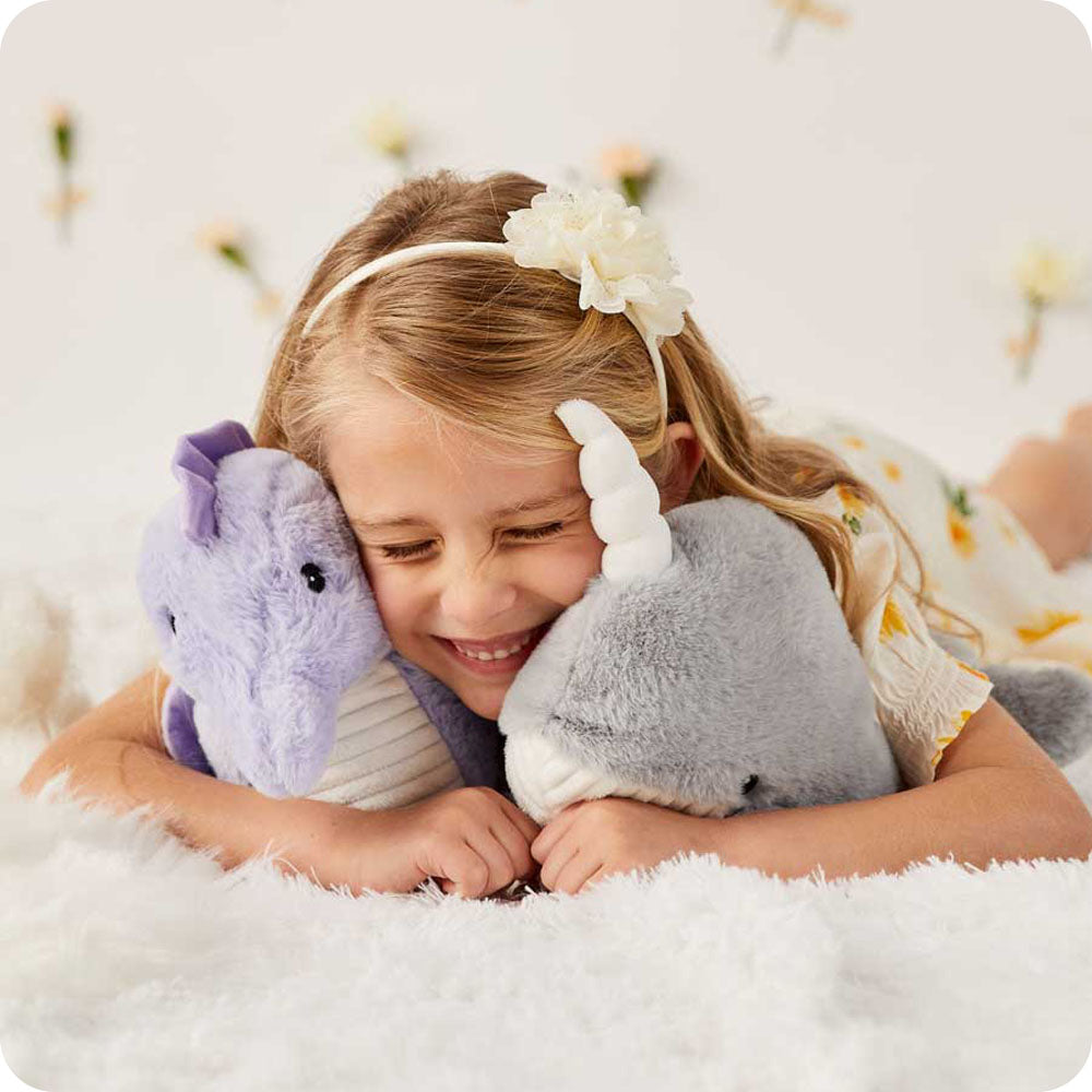 Narwhal Warmies - Cozy Glow