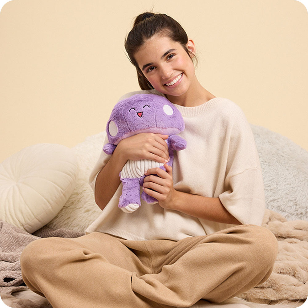 Purple Mushroom Warmies - Clean Mood