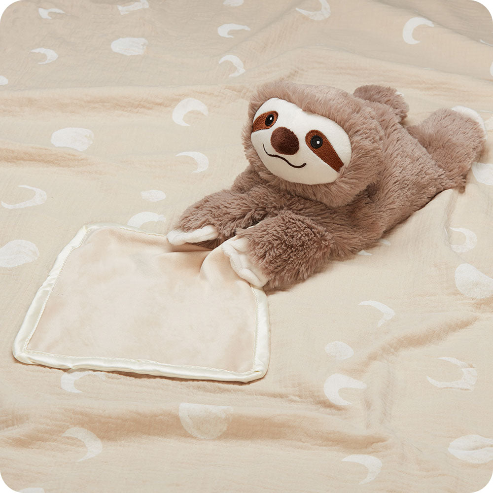 Sloth Blankie Warmies - Warm Blend