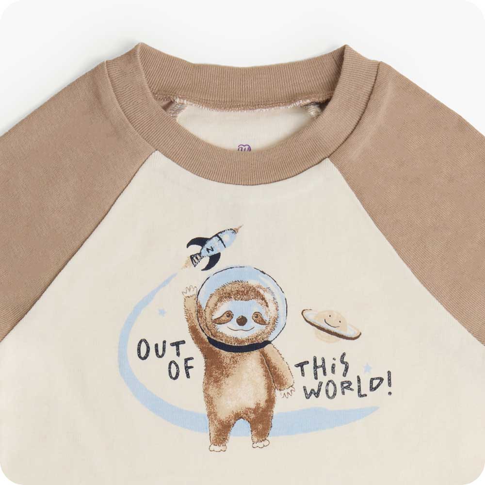 Sloth Shorties Pajamas - Bedtime Ready