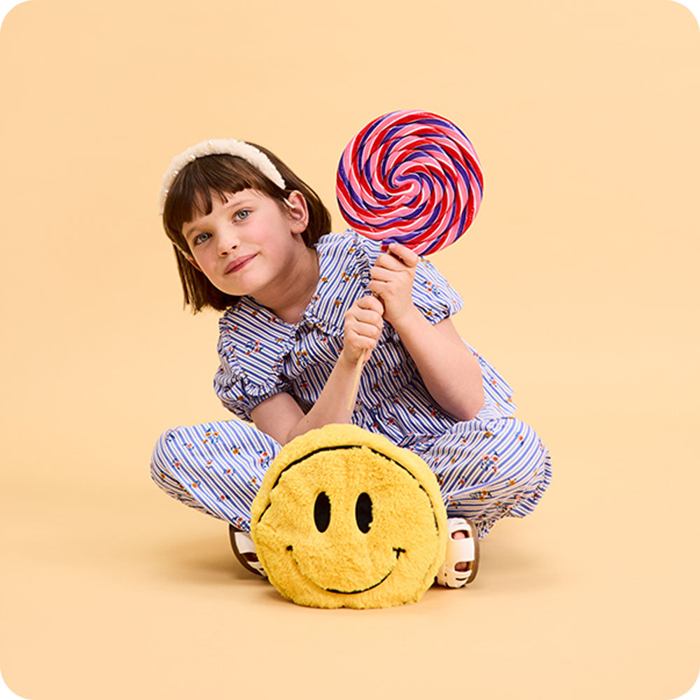 Smiley Face Warmies - Soft Glow