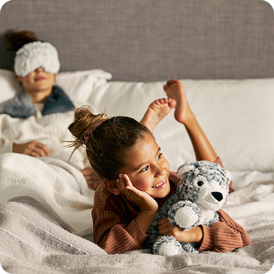 Snow Leopard Warmies - Easy Spritz